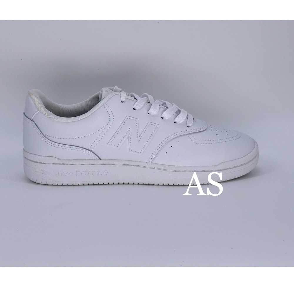New Balance BBW80 Womens 10/ Mens 8.5 Lifestyle Court Sneakers White BBW80WWW